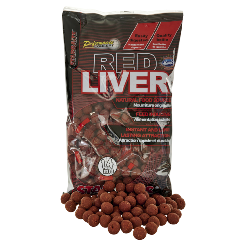 Bouillettes Starbaits PC Red Liver  800g
