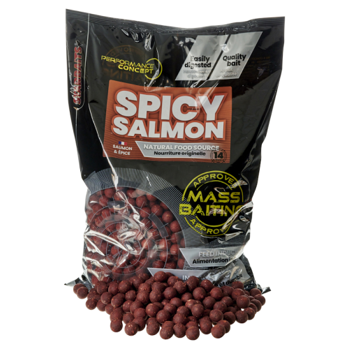 Bouillettes Starbaits PC Spicy Salmon Mass Baiting  3kg 2