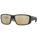 Lunettes Polarisantes Costa Tuna Alley Pro Black / Sunrise Silver Mirror 580G