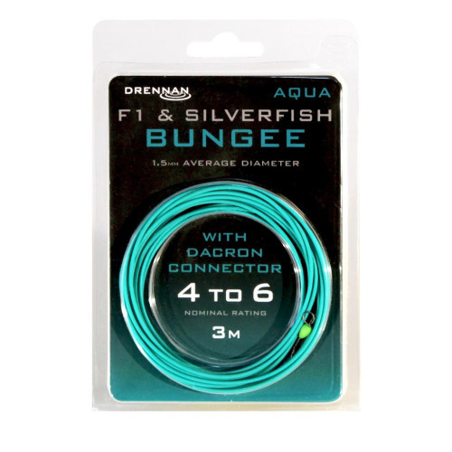 F1 & Silverfish bungee 4 to 6 Aqua