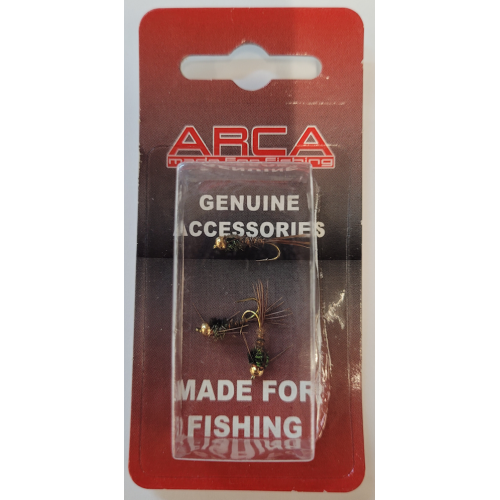 B3 NYMPHE TETE DOREE BH PHEASANT TAIL 12