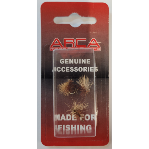 B3 MOUCHES RF ELK HAIR CADDIS BROWN 14