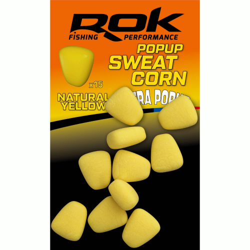 Maïs Doux Artificiel Flottant ROK Fishing Sweet Corn Nat. Yellow (15)