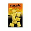 Maïs Artificiel Flottant ROK Fishing Triple Corn TM Nat. Yellow (15)