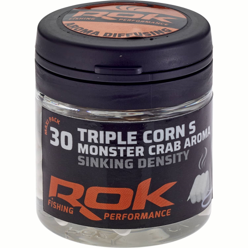 Maïs Artificiel Coulant ROK Fishing Triple Corn S...