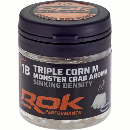 Maïs Artificiel Coulant ROK Fishing  Triple Corn M...