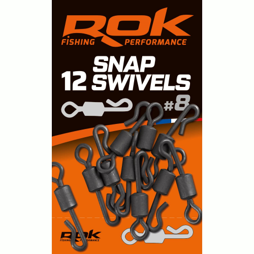 Emerillon ROK Fishing Snap Swivel T8 (12)