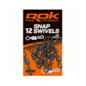 Emerillon ROK Fishing Snap Swivel T8 (12)