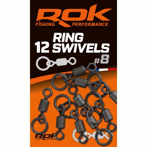 Emerillon ROK Fishing Ring Swivel T8 (12)