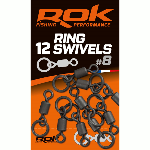 Emerillon Anneau ROK Fishing Ring Swivel T8 (12)