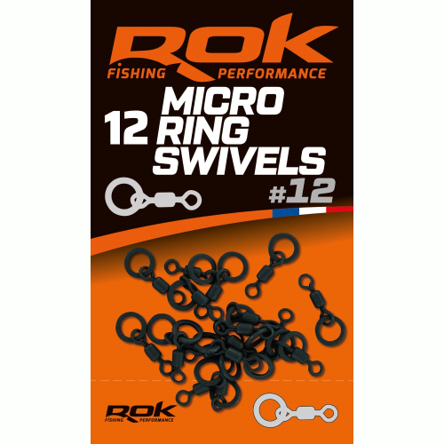 Emerillon ROK Fishing Micro Ring Swivel T12 (12)