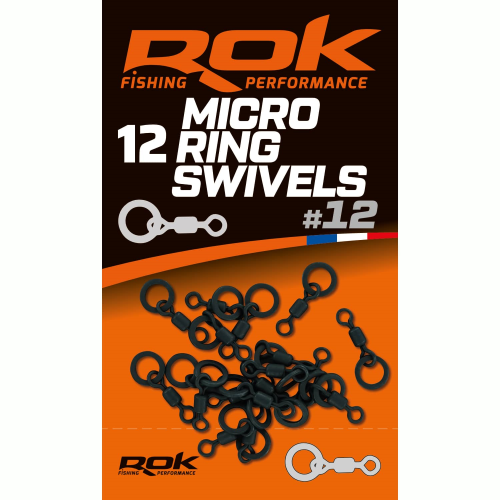 Emerillon Anneau ROK Fishing Micro Ring Swivel T12 (12)