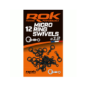 Emerillon ROK Fishing Micro Ring Swivel T12 (12)