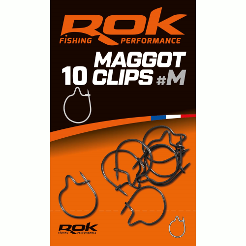 Clip Asticot ROK Fishing Maggot Clip TM (10)