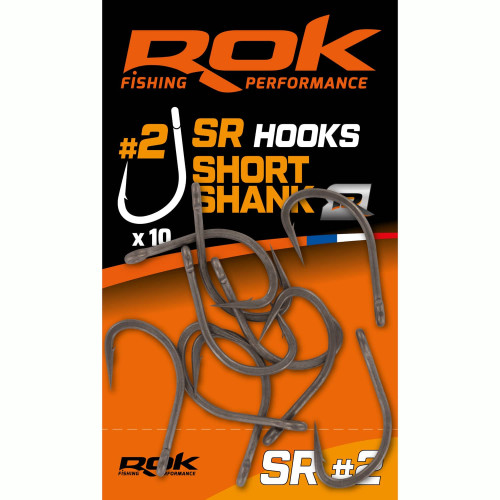 Hameçons Carpe ROK Fishing Short Shank R  (10)