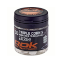 Maïs Artificiel Equilibré ROK Fishing Triple Corn S Aromatisé Avec Trempage(30)