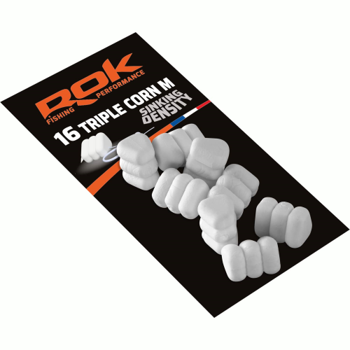 Maïs Artificiel Coulant ROK Fishing Triple Corn...