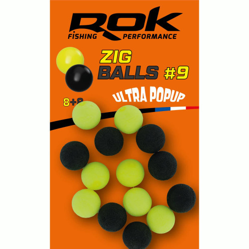 Appâts Artificiels Flottants ROK Fishing  Zig Ball  (16)