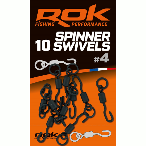 Emerillon ROK Fishing Spinner Swivel (10) 2