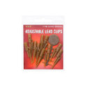 Clip Plomb ESP Adj Leadclip Camo Brown