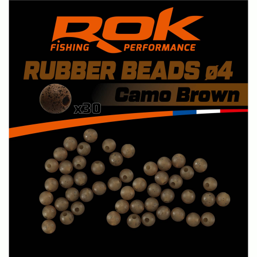 Perles Soft ROK Fishing Rubber Beads