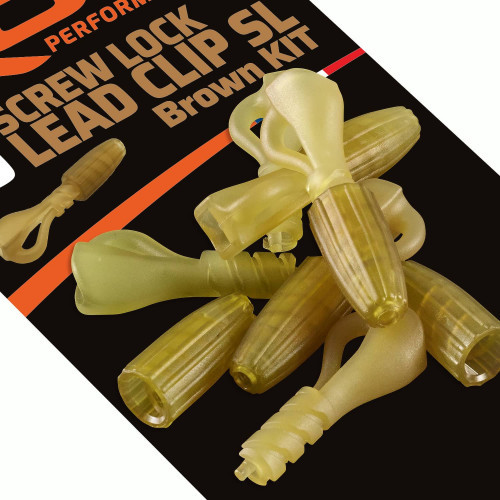 Kit Clip Plomb Vissé ROK Fishing Screw Lock...