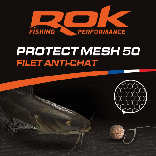 Filet Anti Chat ROK Fishing Protect Mesh 50