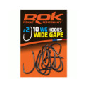 Hameçons Carpe ROK Fishing Wide Gape (10)