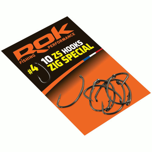 Hameçons Carpe ROK Fishing Zig Spécial  (10)