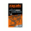 Hameçons Carpe ROK Fishing Long Shank  (10)