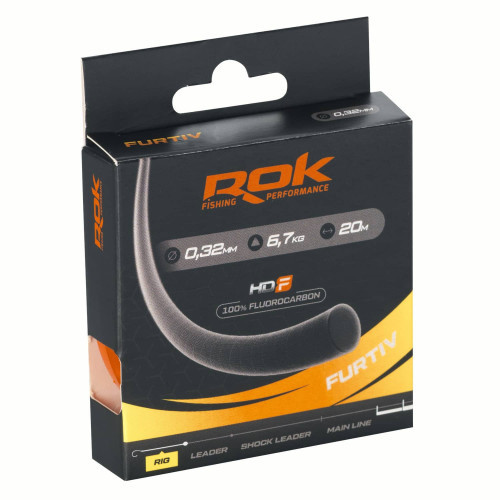 Fluorocarbon ROK Fishing Furtiv 20m