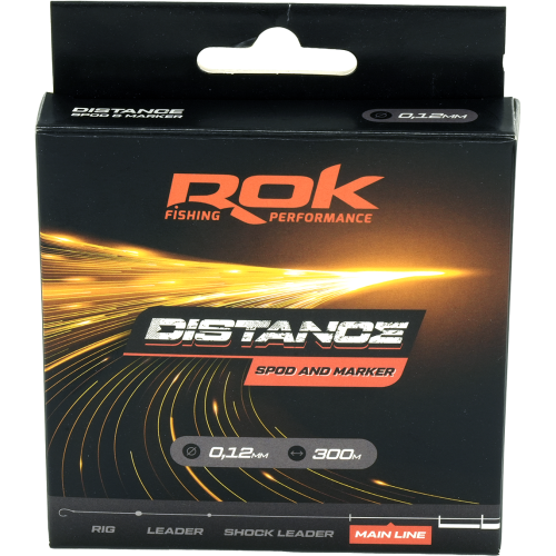 Tresse ROK Fishing Distance Spod And Marker - Orange 300M