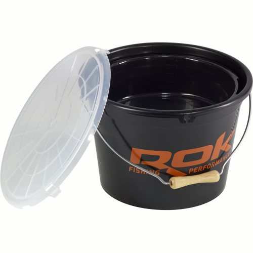 Kit Amorçage ROK Fishing  (seau  + cuvette  + couvercle )