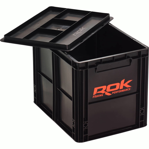 Boîte ROK Fishing Crate 433 + Couvercle