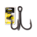 Hameçon Triple Black Cat Treble Hook DG  Coating 5 pcs