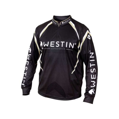 T-Shirt Westin LS Tournament Shirt Noir/Gris