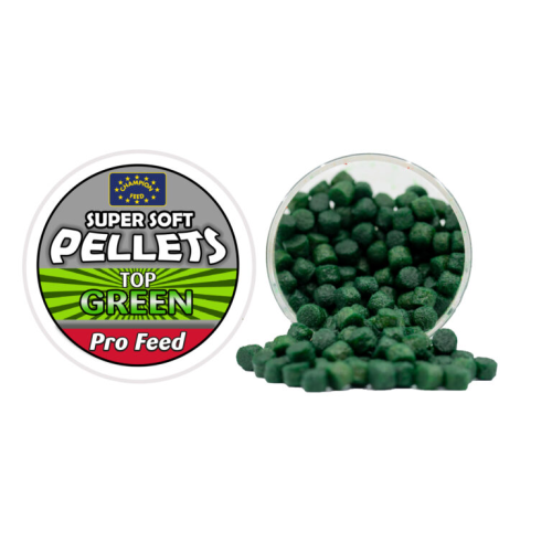 Pellets Mous Champion Feed Super Soft Top Green 100gr
