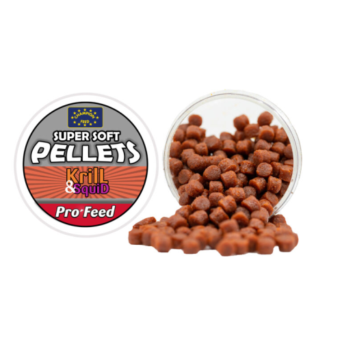 Pellets Mous Champion Feed Super Soft Krill & Squid 100gr