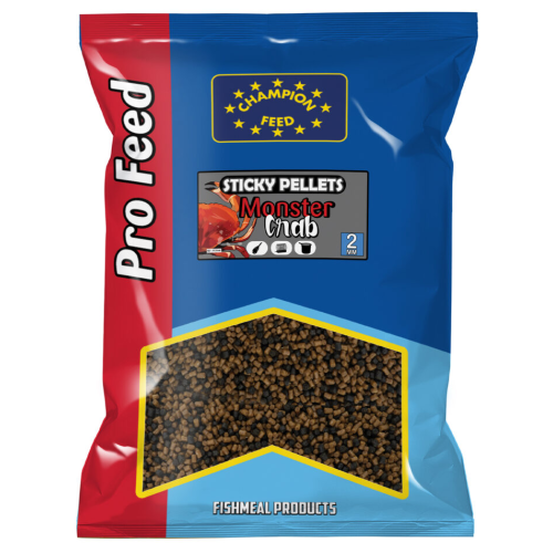 Pellets Champion Feed Sticky 2mm Monster Crab 650 gr