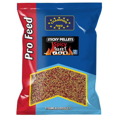 Pellets Champion Feed Sticky 2mm Spicy Sweet 650 gr