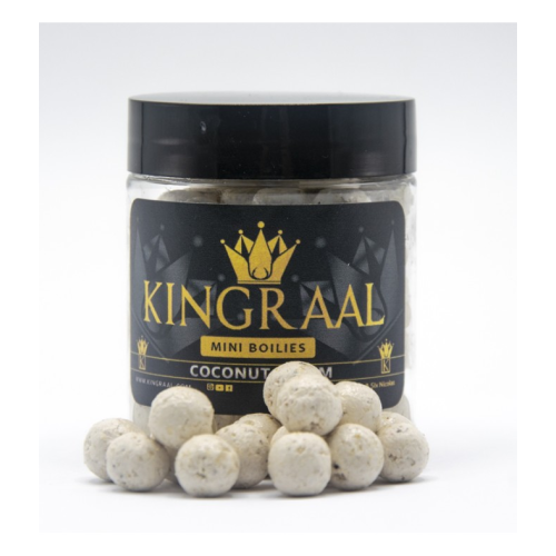 Bouillettes Kingraal Mini Boilies Coconut White 50gr