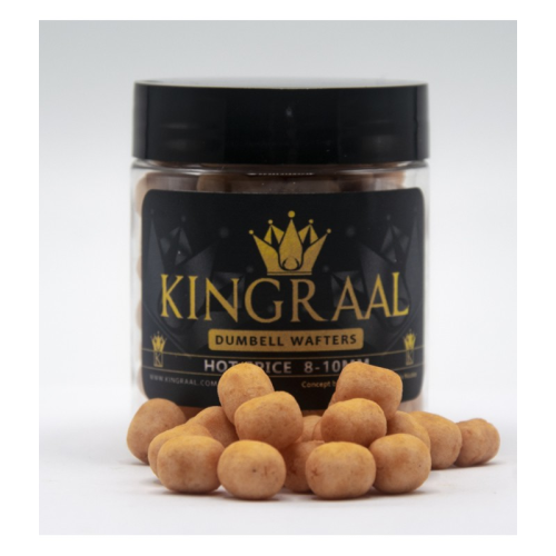 Mini Wafter Dumbell Kingraal Hot Spice Orange Wash Out 50gr Mix 8/9/10mm