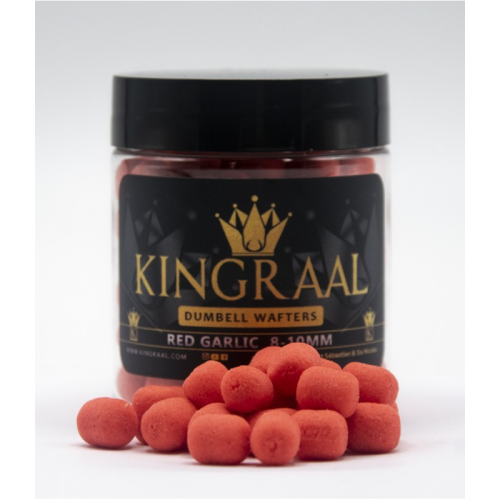 Mini Wafter Dumbell Kingraal Red Garlic Red 50gr Mix 8/9/10mm