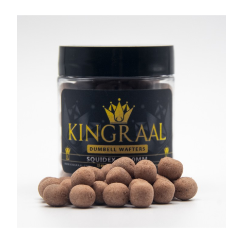Mini Wafter Dumbell Kingraal Squidex Light Brown 40gr...
