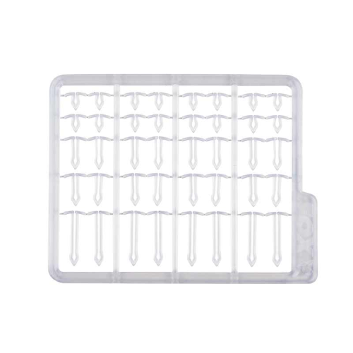 Stop Appât Fox Edges Extender Stops x 2 Clear 2
