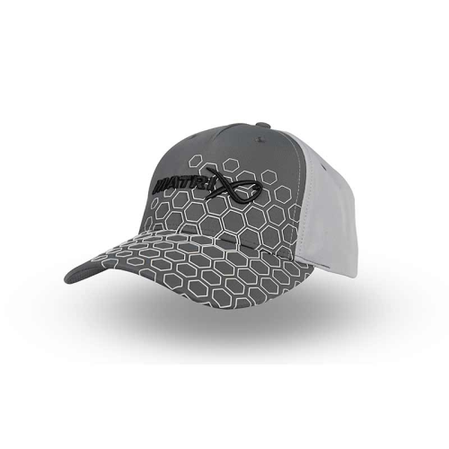 Casquette Matrix Hex Print Baseball Cap  - Grey