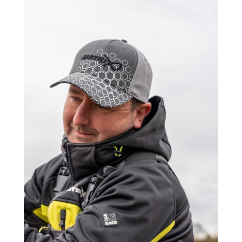 Casquette Matrix Hex Print Baseball Cap  - Grey