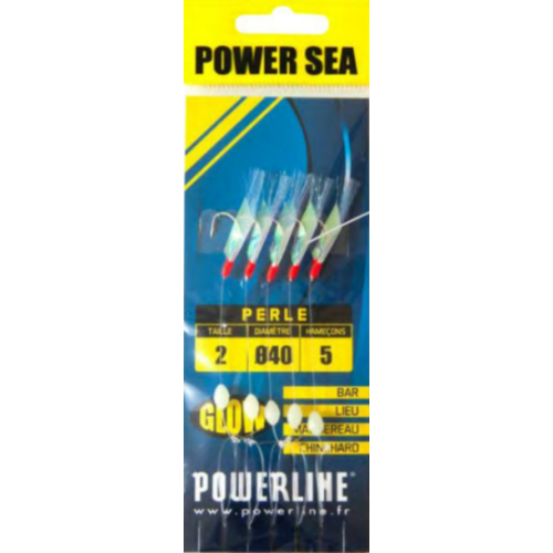 Train De Plumes Powerline Power Sea Perle (x5)