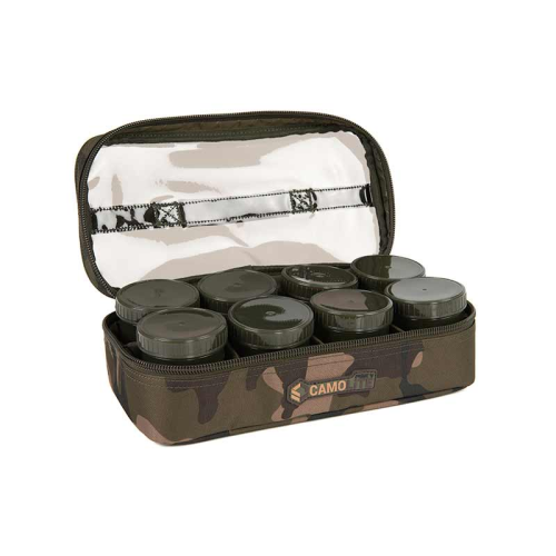 Sac A Appâts Fox Camolite 12 Pot Hookbait Case 2