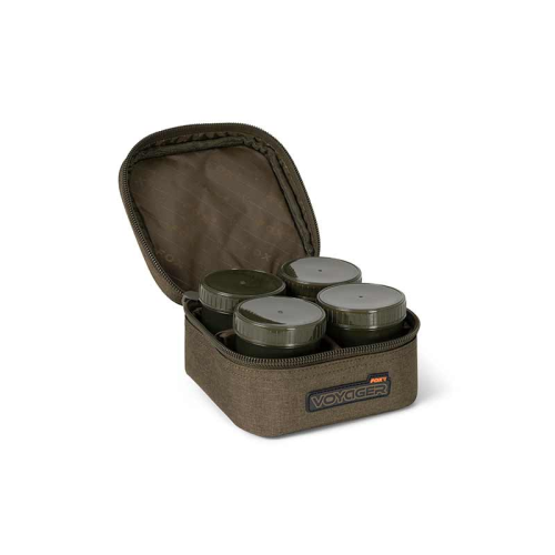 Sac A Appâts Fox Voyager 6 Pot Hookbait Case